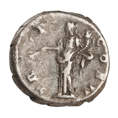 Denarius - Antoninus Pius TR P COS II; Pax back