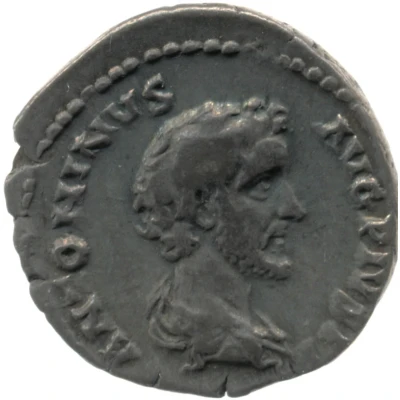 Denarius - Antoninus Pius TR P COS II front