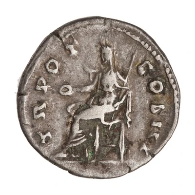 Denarius - Antoninus Pius TR POT COS III; Clementia back