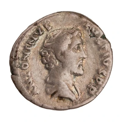 Denarius - Antoninus Pius TR POT COS III ITALIA; Italia front