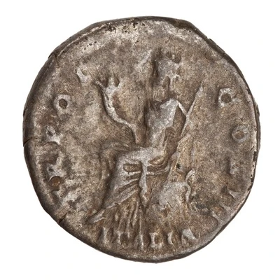 Denarius - Antoninus Pius TR POT COS III ITALIA; Italia back