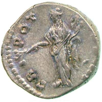 Denarius - Antoninus Pius TR POT COS III; Pax back