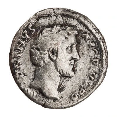 Denarius - Antoninus Pius TR POT COS III; Romulus and Remus front