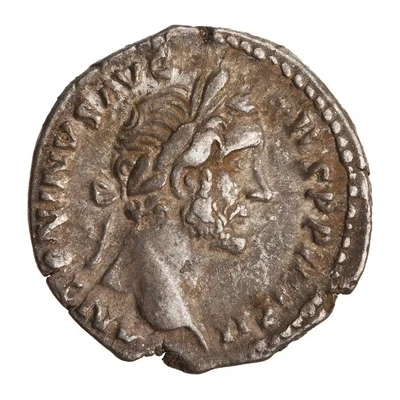 Denarius - Antoninus Pius TR POT XIX COS IIII; Fortuna front