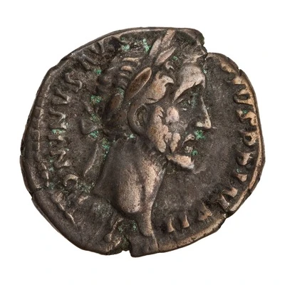 Denarius - Antoninus Pius TR POT XIX COS IIII; Salus front