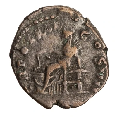 Denarius - Antoninus Pius TR POT XIX COS IIII; Salus back
