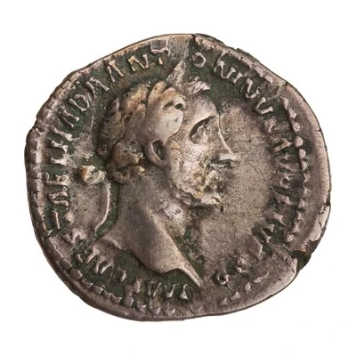 Denarius - Antoninus Pius TR POT XV COS IIII; Annona front
