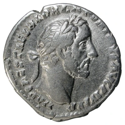Denarius - Antoninus Pius TR POT XV COS IIII; Tranquilitas front