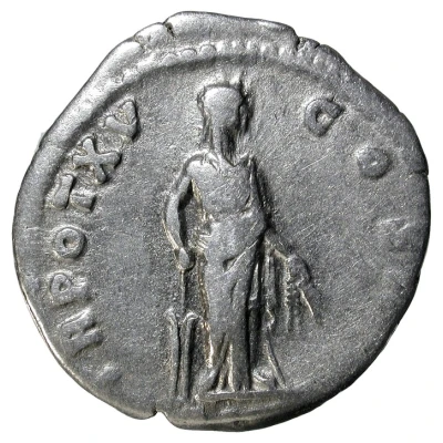Denarius - Antoninus Pius TR POT XV COS IIII; Tranquilitas back