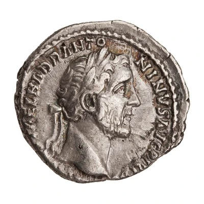 Denarius - Antoninus Pius TR POT XV COS IIII; Vesta front
