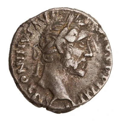 Denarius - Antoninus Pius TR POT XX COS IIII; Annona front