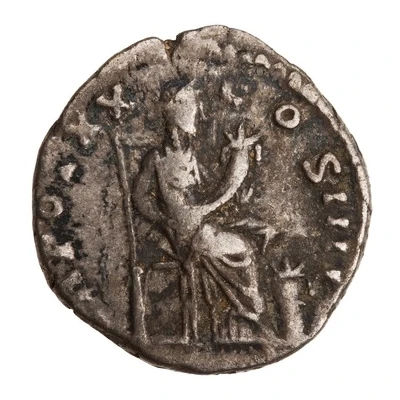 Denarius - Antoninus Pius TR POT XX COS IIII; Annona back