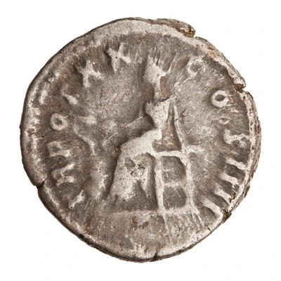 Denarius - Antoninus Pius TR POT XX COS IIII; Salus back