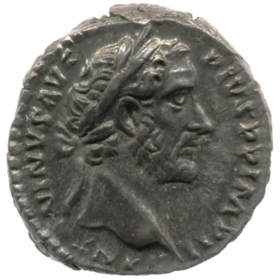 Denarius - Antoninus Pius TR POT XXI COS IIII LIB VIII; Liberalitas front