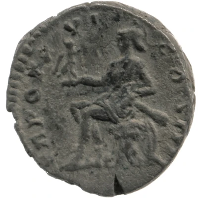 Denarius - Antoninus Pius TR POT XXI COS IIII; Roma back