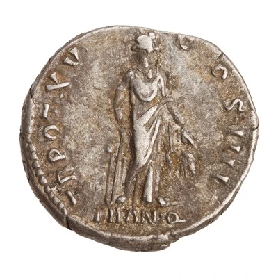 Denarius - Antoninus Pius TRANQ; Tranquilitas back