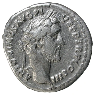 Denarius - Antoninus Pius TRANQVILLITAS AVG; Tranquilitas front