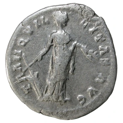 Denarius - Antoninus Pius TRANQVILLITAS AVG; Tranquilitas back