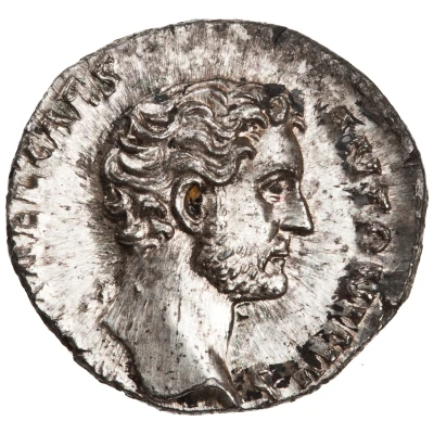 Denarius - Antoninus Pius TRIB POT COS; Concordia front