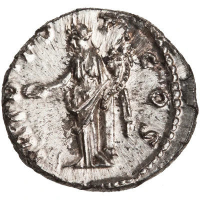 Denarius - Antoninus Pius TRIB POT COS; Concordia back