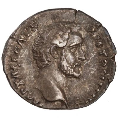Denarius - Antoninus Pius TRIB POT COS; Pietas front