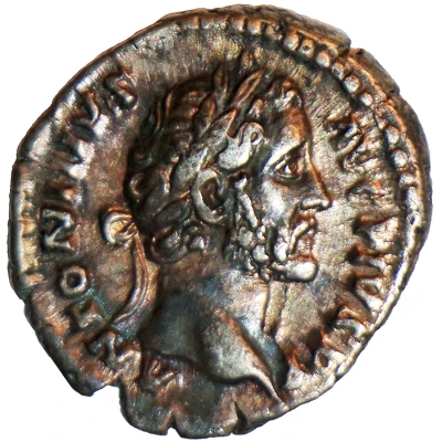 Denarius - Antoninus Pius VOTA SOL DEC II COS IIII front