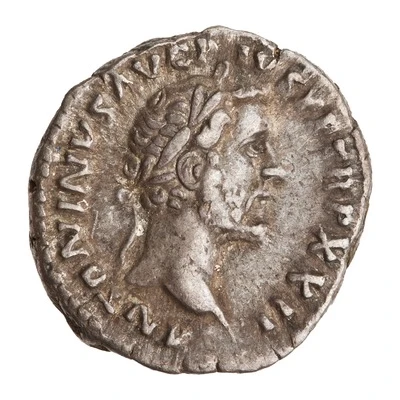 Denarius - Antoninus Pius VOTA SVSCEPTA DECEN III COS IIII front