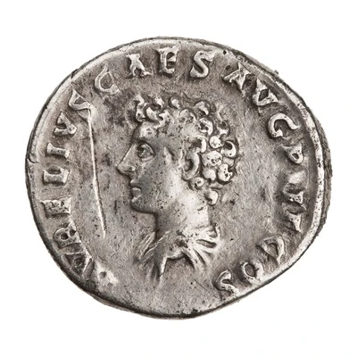 Denarius - Antoninus Pius and Marcus Aurelius AVRELIVS CAES AVG P II F COS back