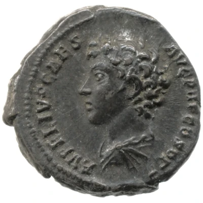 Denarius - Antoninus Pius and Marcus Aurelius AVRELIVS CAES AVG PII F COS DES back