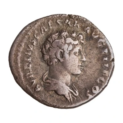 Denarius - Antoninus Pius and Marcus Aurelius AVRELIVS CAES AVG PII F COS back