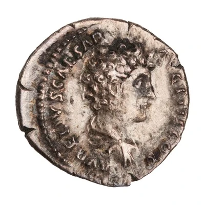 Denarius - Antoninus Pius and Marcus Aurelius AVRELIVS CAESAR AVG PII F COS back