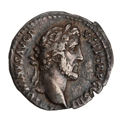 Denarius - Antoninus Pius and Marcus Aurelius AVRELIVS CAESAR AVG PII F COS front