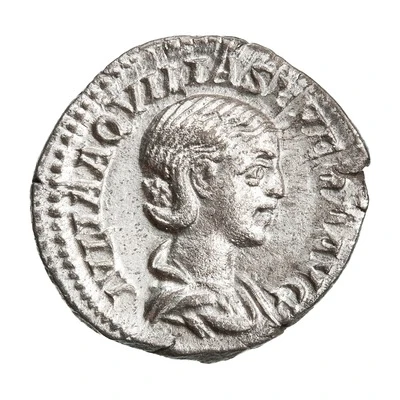 Denarius - Aquilia Severa CONCORDIA; Concordia front