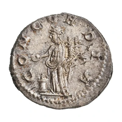 Denarius - Aquilia Severa CONCORDIA; Concordia back