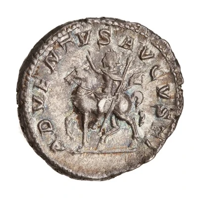 Denarius - Caracalla ADVENTVS AVGVSTI back