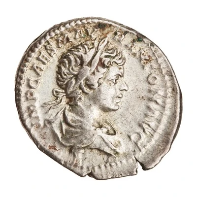 Denarius - Caracalla FELICITAS AVGG; Felicitas front