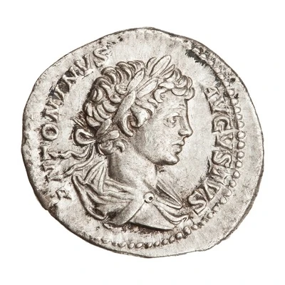 Denarius - Caracalla FELICITAS AVGG; Felicitas front