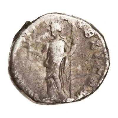 Denarius - Caracalla FELICITATEM PVBLICAM; Felicitas back