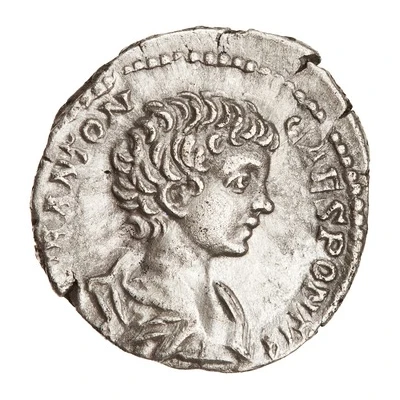 Denarius - Caracalla IMPERII FELICITAS; Felicitas front