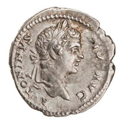 Denarius - Caracalla INVICTA VIRTVS front