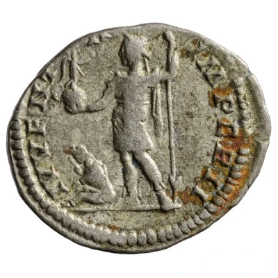Denarius - Caracalla IVVENTA IMPERII; Victory back