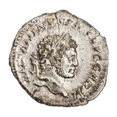 Denarius - Caracalla LIBERAL AVG VIIII; Liberalitas front