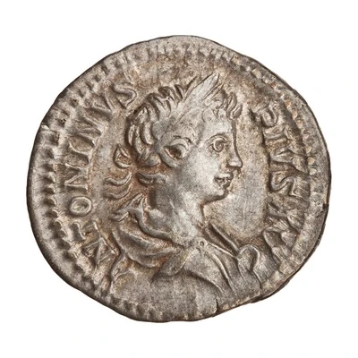 Denarius - Caracalla LIBERALITAS AVGG IIII; Liberalitas front