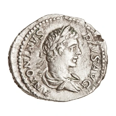 Denarius - Caracalla LIBERALITAS AVGG V; Liberalitas front
