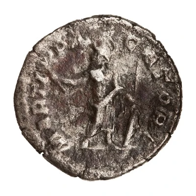 Denarius - Caracalla MARTI PACATORI; Mars back