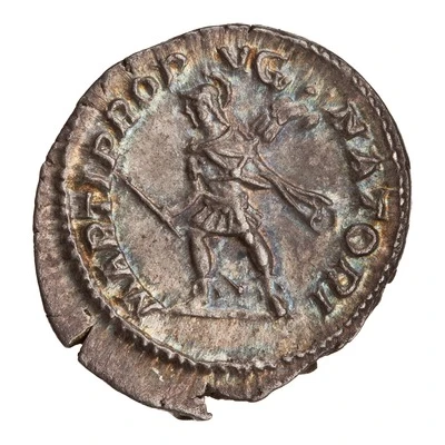 Denarius - Caracalla MARTI PROPVGNATORI; Mars back