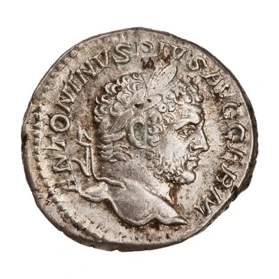 Denarius - Caracalla MARTI PROPVGNATORI; Mars front