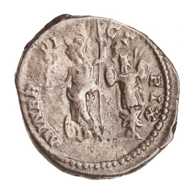 Denarius - Caracalla MINER VICTRIX; Minerva and Victory back