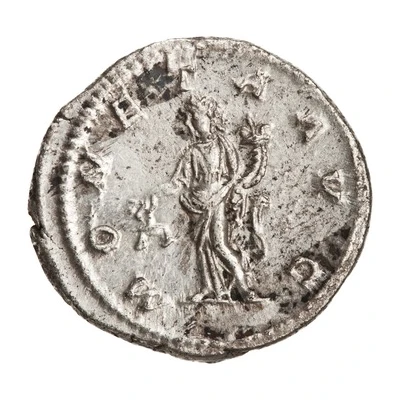 Denarius - Caracalla MONETA AVG; Moneta back