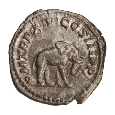 Denarius - Caracalla P M TR P XV COS III P P back